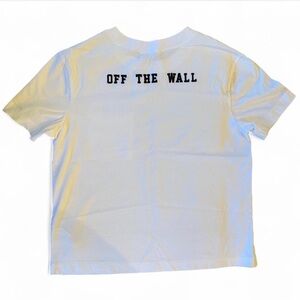 Vans "Off the Wall" White Boxy Pocket T-Shirt